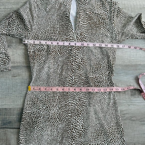 J. McLaughlin Bedford Dress in Leopard Print (size XS) - Picture 12 of 12
